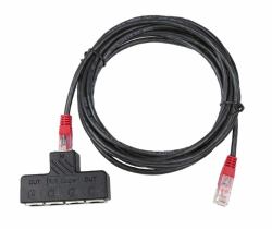 Vertiv SPS-4 διαχωριστής καλωδίου ή συμπλέκτης Διαχωριστής καλωδίων Μαύρος [Μαύρο] 