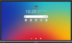 Viewsonic IFP7551-3C Διαδραστικός Πίνακας 190,5 cm [75"] 3840 x 2160 εικονοστοιχεία Οθόνη αφής Μαύρος [Μαύρο] 