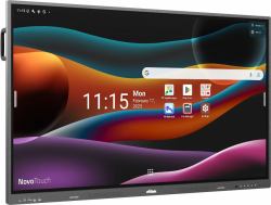 Vivitek EK757i Διαδραστικός Πίνακας 190,5 cm [75"] 3840 x 2160 εικονοστοιχεία Οθόνη αφής Γκρι USB 