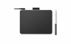 Wacom One S ταμπλέτα γραφικών [graphic tablets] Μαύρος [Μαύρο], Λευκός [Άσπρος] 152 x 95 mm USB/Bluetooth 