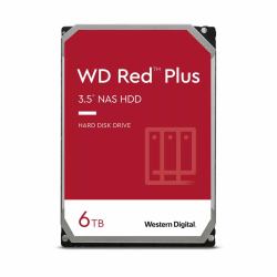 Western Digital Red Plus εσωτερικός σκληρόςί δίσκος 6 TB 5400 RPM 256 MB 3.5" Serial ATA III 