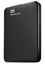 Western Digital Elements Portable εξωτερικός σκληρός δίσκος 2 TB 5400 RPM 2.5" Micro-USB B 3.2 Gen 2 [3.1 Gen 2] Μαύρος [Μαύρο] 
