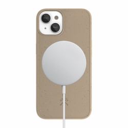 Woodcessories Bio Case MagSafe θήκη κινητού τηλεφώνου 15,5 cm [6.1"] Κάλυμμα Taupe 