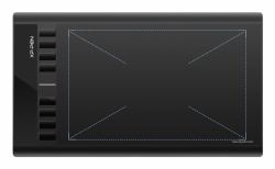 XPPen Star 03 V2 ταμπλέτα γραφικών [graphic tablets] Μαύρος [Μαύρο] 5080 lpi 260 x 170 mm USB 