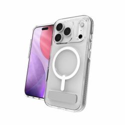 ZAGG Crystal Palace Snap Kickstand [Button Cover] θήκη κινητού τηλεφώνου 16 cm [6.3"] Κάλυμμα Διαφανής 