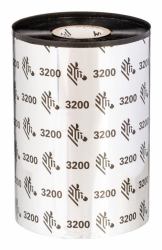 Zebra 3200 Wax/Resin θερμική κορδέλα 74 m Μαύρος [Μαύρο] 