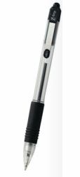 Zebra Pen Z-Grip Μαύρος [Μαύρο] Πτυσσόμενο στυλό Clip-on ballpoint 