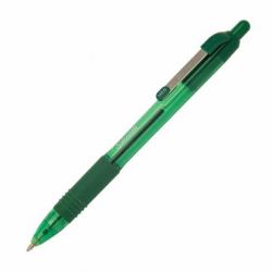 Zebra Pen Z-Grip Smooth Πράσινος [Πράσινο] Πτυσσόμενο στυλό Clip-on ballpoint 