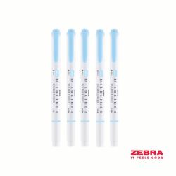 Zebra MILDLINER Double Ended Cool and Refined Highlighter Grey - Pack of 10