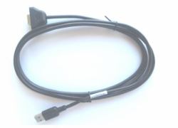 Zebra Motorola CBL-58926-04 σειριακό καλώδιο Μαύρος [Μαύρο] 1,8 m USB Τύπου-A DB-9 