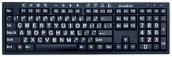 ai squared Zoomtext Πληκτρολόγιο - White letters on Black keys- USB. [1Year warranty] - Έκδοση UK