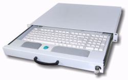aixcase AIX-19K1U-W 19" rack ράφι Λευκός [Άσπρος] 