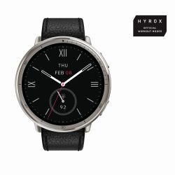 Amazfit W2433EU1N Smartwatch & Αθλητικό Ρολόι 3,35 cm [1.32"] AMOLED Ψηφιακός 466 x 466 εικονοστοιχεία Οθόνη αφής Άργυρος 