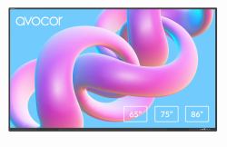 Avocor S-Series 75" 4k IR LED Interactive Displ Διαδραστικός Πίνακας 190,5 cm [75"] 3840 x 2160 εικονοστοιχεία Οθόνη αφής 