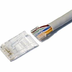 Cablenet 22-2100A ενωτικό καλωδίων RJ-45 Διαφανής 