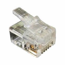 Cablenet 22-2143 ενωτικό καλωδίων RJ-11 Διαφανής 