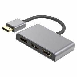 Cablenet 24-0313 διαχωριστής βίντεο DisplayPort 1x HDMI + 2x DisplayPort 