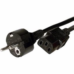 Cablenet 42-0564 καλώδιο ρεύματος Μαύρος [Μαύρο] 2 m Φις τύπου F C13 σύνδεσμος 