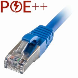 Cablenet 65-4010 καλώδιο δικτύωσης Μπλε 1 m Cat6a S/FTP [S-STP] 