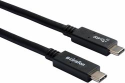 Cirafon USB3.1 CM-CM 05 καλώδιο USB USB 3.2 Gen 1 [3.1 Gen 1] 0,5 m USB C 100 W Μαύρος [Μαύρο] 