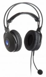 Connect IT CI-256 ακουστικό κεφαλής & ακουστικό κεφαλής με μικρόφωνο Ακουστικά Καλωδιωμένος [Ενσύρματος] Head-band Παιχνίδι Μαύρος [Μαύρο] 