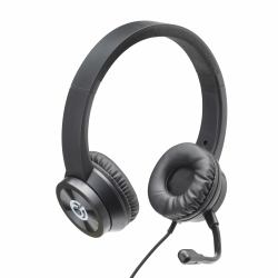 connektgear HP532 USB-C /A /3.5mm Headset with Boom Mic - Black Ακουστικά Καλωδιωμένος [Ενσύρματος] Head-band USB Type-C / USB Type-A Μαύρος [Μαύρο] 