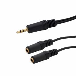 connektgear Computer Gear 26-0002 διαχωριστής καλωδίου ή συμπλέκτης Διαχωριστής καλωδίων Μαύρος [Μαύρο] 