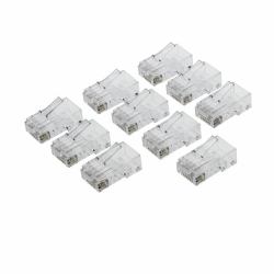 connektgear 31-2001 ενωτικό καλωδίων RJ45 Διαφανής, Λευκός [Άσπρος] 