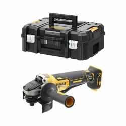 DeWALT DCG406NT-XJ portable sander Τριβείο δίσκου Μαύρος [Μαύρο], Γκρι, Κίτρινο 9000 RPM 