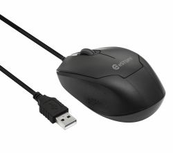 eSTUFF GLB213002 ποντίκι Γραφείο Αμφιδέξιος Οπτικός 1200 DPI 