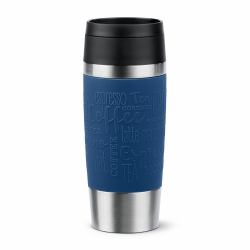 EMSA Travel Mug Classic N2020300 κούπα ταξιδίου 360 ml Μαύρος [Μαύρο], Μπλε, Ανοξείδωτο ατσάλι Ανοξείδωτο ατσάλι 