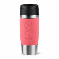 EMSA Travel Mug Classic 36 ml Κοραλλί, Ανοξείδωτο ατσάλι 