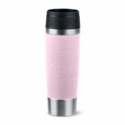 EMSA Travel Mug Classic Grande 500 ml Ροζ, Ανοξείδωτο ατσάλι 