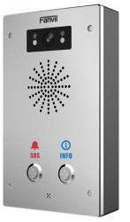 fanvil Audio Intercom System - Stainless Steel - Warranty: 12M