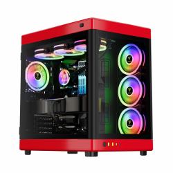 GAMDIAS NESO P1 BR κουτί υπολογιστή Full Tower Μαύρος [Μαύρο], Κόκκινο 