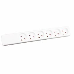 Garbot Z66000108-PA01 επέκταση ρεύματος 6 Έξοδος [οι] εναλλασσόμενου ρεύματος Εσωτερικός [Εσωτερικού χώρου] Λευκός [Άσπρος] 