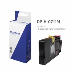 Gilford DP-H-0711M δοχείο μελάνης 1 τεμάχια Συμβατό Βαθυπόρφυρος 