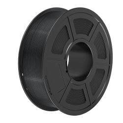 Gilford PETG BLACK 1KG 3D υλικά εκτύπωσης Τερεφθαλικό πολυαιθυλένιο τροποποιημένο με γλυκόλη [PETG] Μαύρος [Μαύρο] 