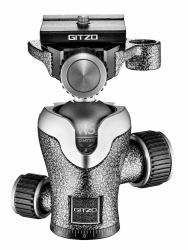 Gitzo GH1382TQD κεφαλή τριπόδου Μαύρος [Μαύρο], Μεταλλικός Αλουμίνιο [Αργύλιο] 1/4" Μπάλα [σχήμα] 