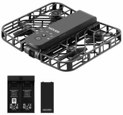 HOVERAir X1 Combo 4 ρότορες Τετρακόπτερ 2704 x 1520 εικονοστοιχεία 1050 mAh Μαύρος [Μαύρο] 
