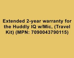 Ext. 2-yr warr. Huddly IQ - w/Mic, [Travel Kit]