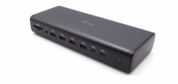 i-tec CA6MONITORDOCKPDUK φορητός σταθμός σύνδεσης & προσομοιωτής θύρας Καλωδιωμένος [Ενσύρματος] USB 3.2 Gen 1 [3.1 Gen 1] Type-C Μαύρος [Μαύρο] 