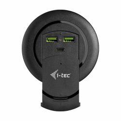 i-tec CHARGER96WD φορτιστής κινητών συσκευών Παγκόσμιος Μαύρος [Μαύρο] AC Γρήγορη φόρτιση Εσωτερικός [Εσωτερικού χώρου] 