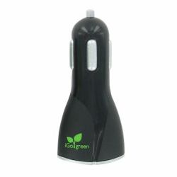 iGo USB Car Charger Ψηφιακή φωτογραφική μηχανή, GPS, Ακουστικά, Κινητό τηλέφωνο, MP3, MP4, PDA Μαύρος [Μαύρο] Εσωτερικός [Εσωτερικού χώρου], Υπαίθρια 