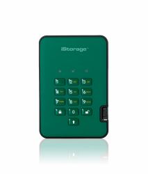 iStorage diskAshur 2 512 GB USB Τύπου-A 3.2 Gen 1 [3.1 Gen 1] Πράσινος [Πράσινο] 