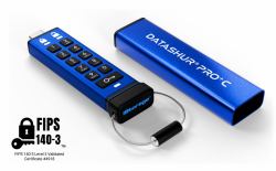 iStorage datAshur PRO+C μονάδα USB flash 32 GB USB Type-C 3.2 Gen 1 [3.1 Gen 1] Μπλε 