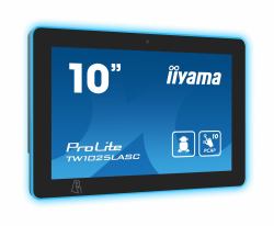 iiyama TW1025LASC-B1PNR οθόνη αίθουσας συσκέψεων 25,6 cm [10.1"] 1280 x 800 εικονοστοιχεία LED Wi-Fi 4 [802.11n], 802.11g, 802.11b Μαύρος [Μαύρο] Πλαστικός Bluetooth 