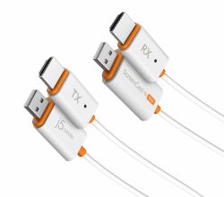 j5create JVAW65 ασύρματος προσαρμογέας οθόνης HDMI/USB Υψηλή ευκρίνεια [HD] Καλώδιο προέκτασης dongle 