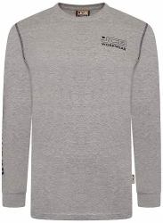 JCB Trade Zip Thru Hoodie Grey S