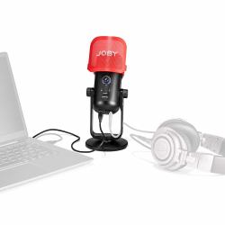 Joby JB01775-BWW μικρόφωνο Μαύρος [Μαύρο], Κόκκινο Μικρόφωνο στούντιο 